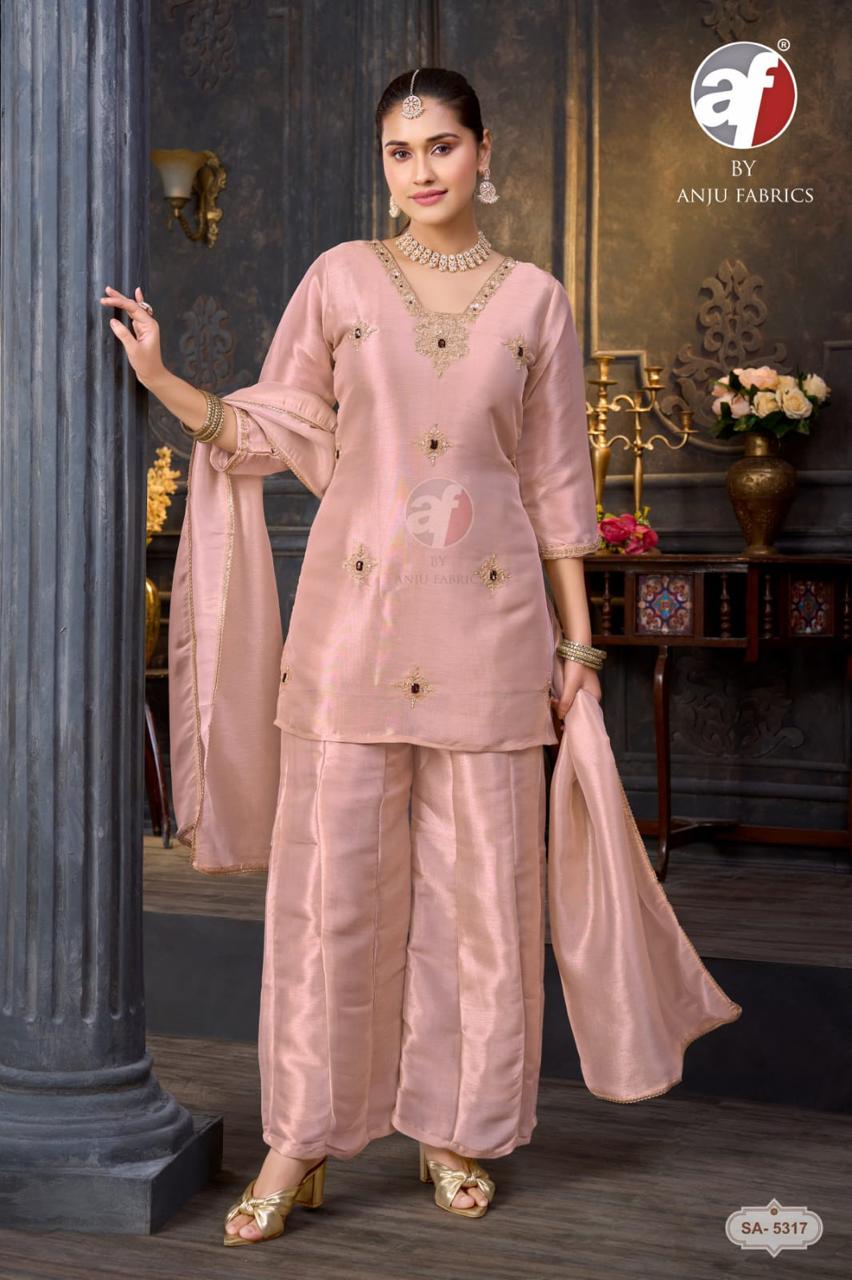 Anju Fabrics Dno SA 5317 Readymade Dress Size Set collection 3