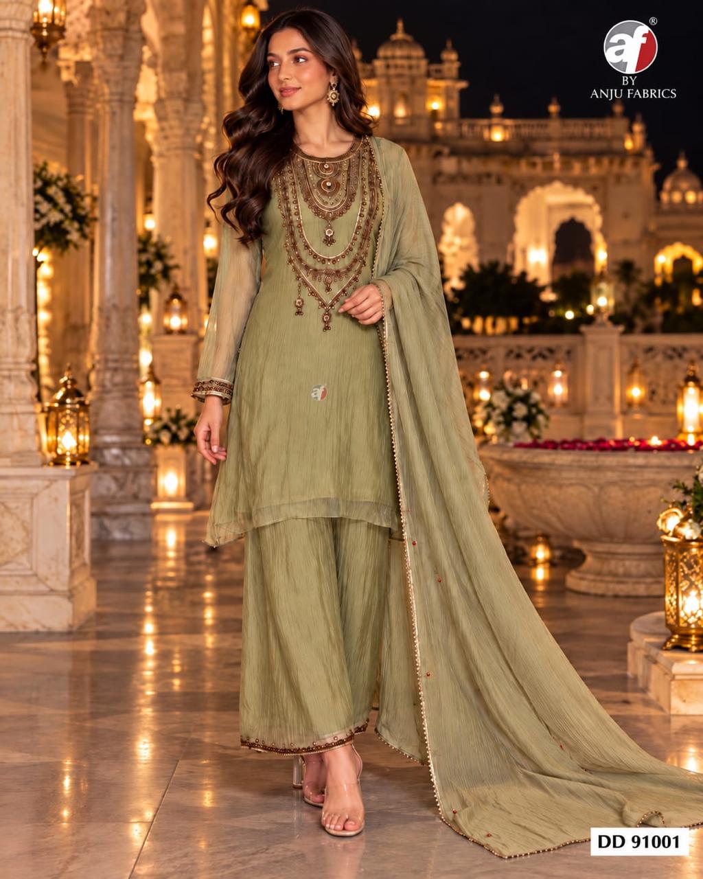 Anju Fabrics Dno DD 91000 Readymade Dress Size Set collection 2