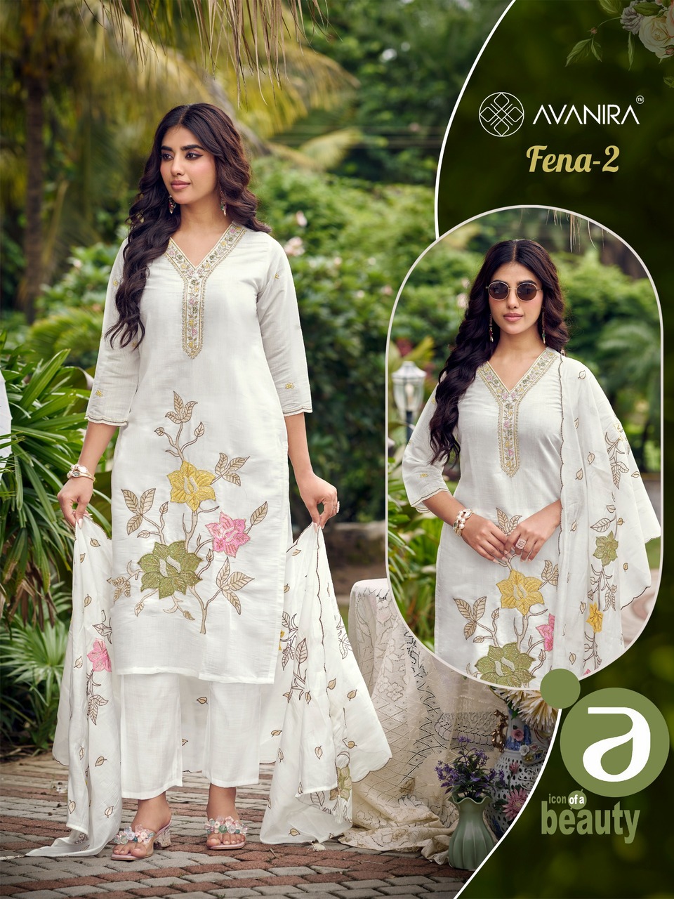 Avanira Fenal Vol 2 Embroidery Salwar Kameez Catalog collection 1
