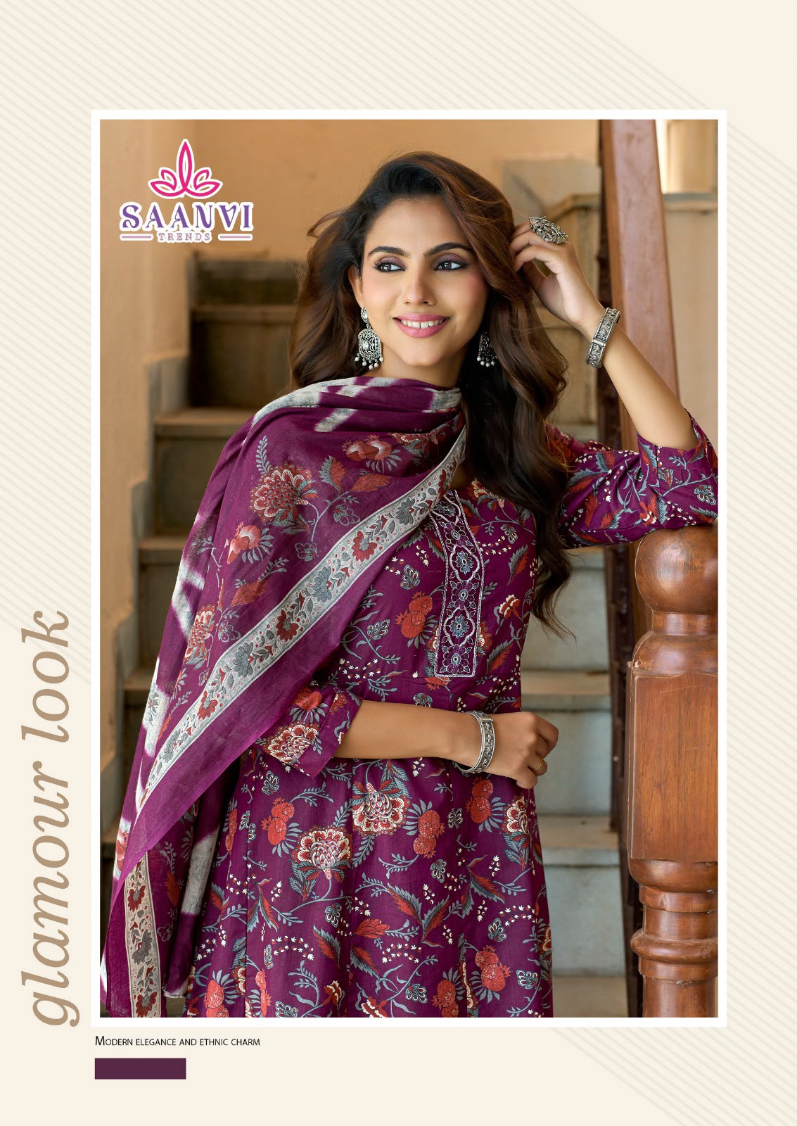 Saanvi Trends Rashmika Vol 6 Anarkali Suits Catalog collection 2