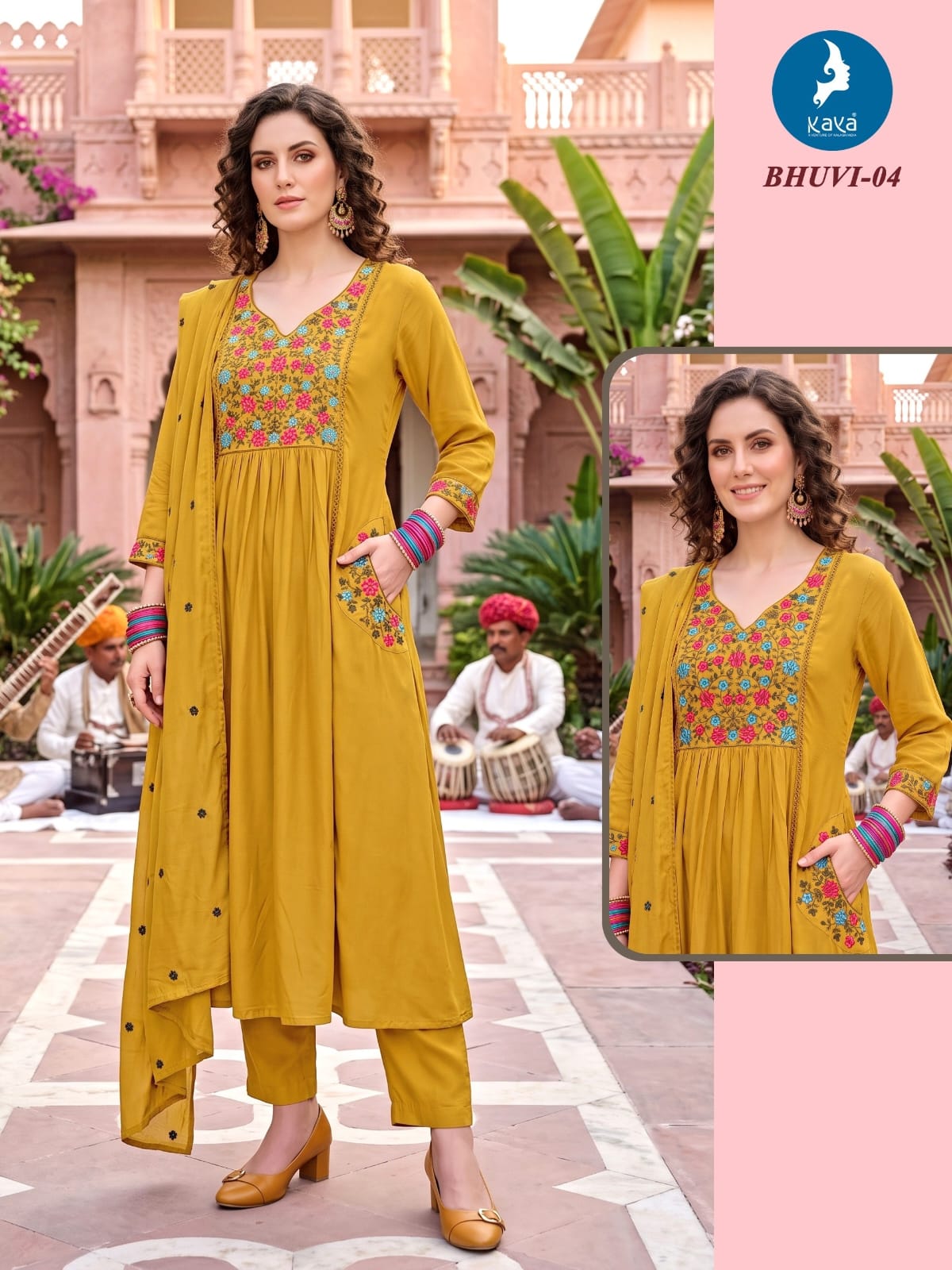 Kaya Kurti Bhuvi Anarkali Suits Size Set collection 2