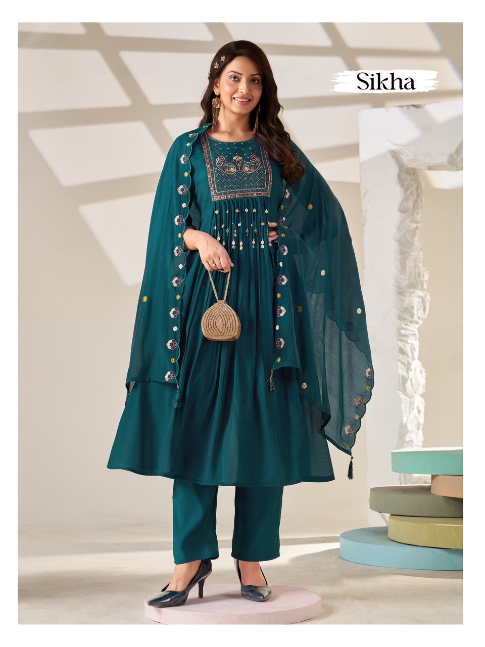Aarvee Creation Sikha Readymade Dress Size Set collection 5
