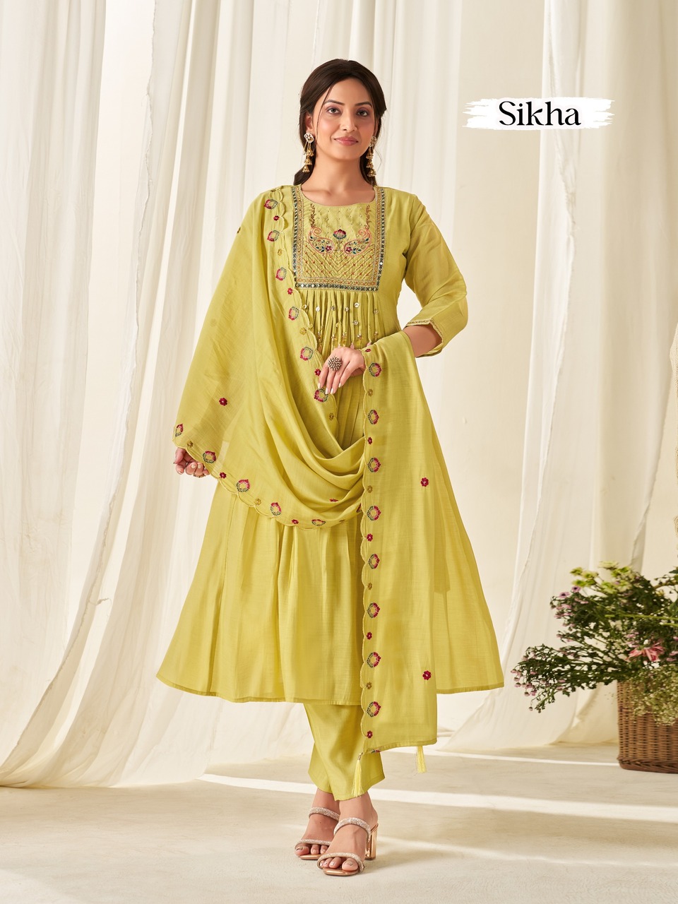 Aarvee Creation Sikha Readymade Dress Size Set collection 7
