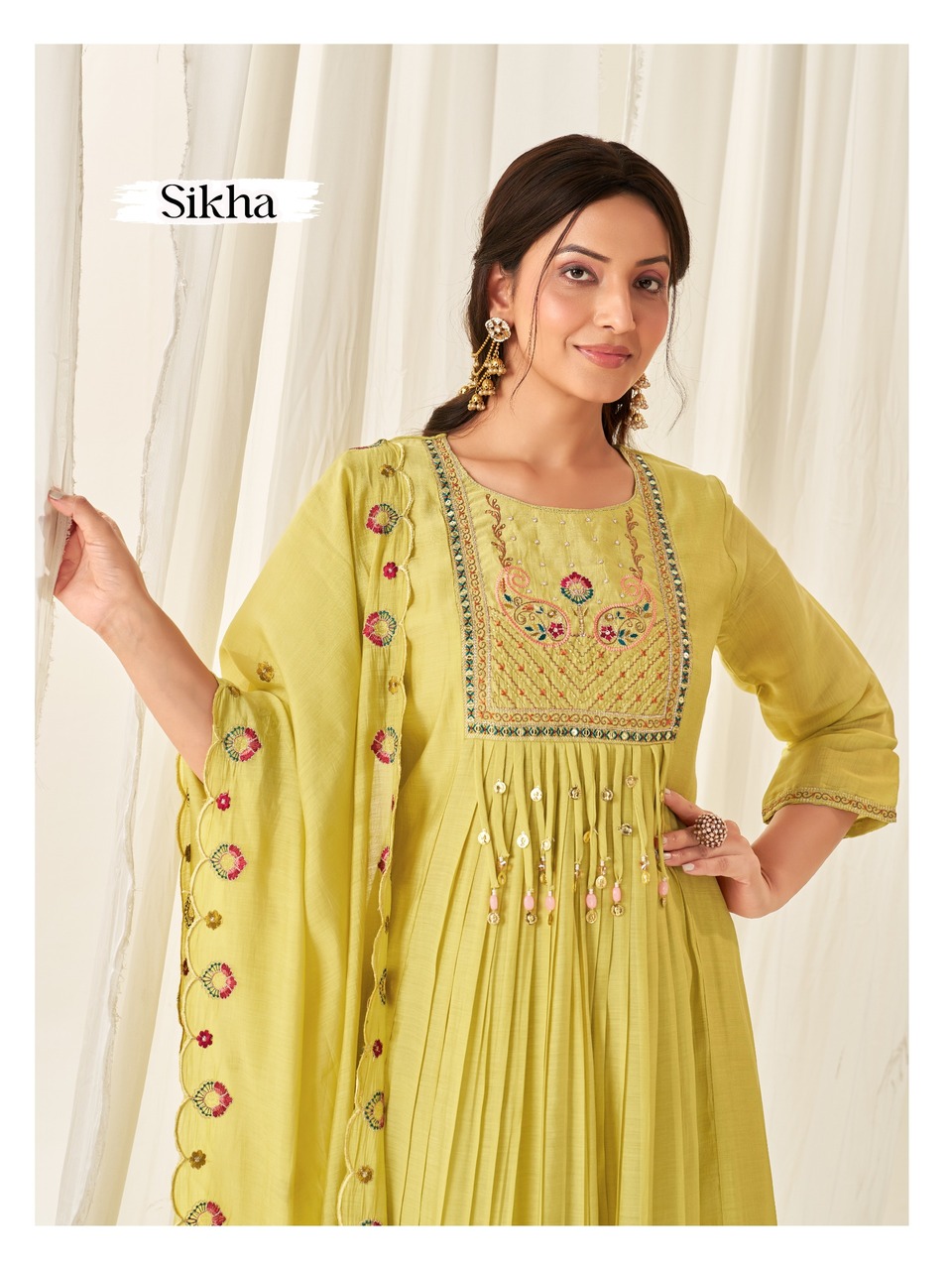 Aarvee Creation Sikha Readymade Dress Size Set collection 1