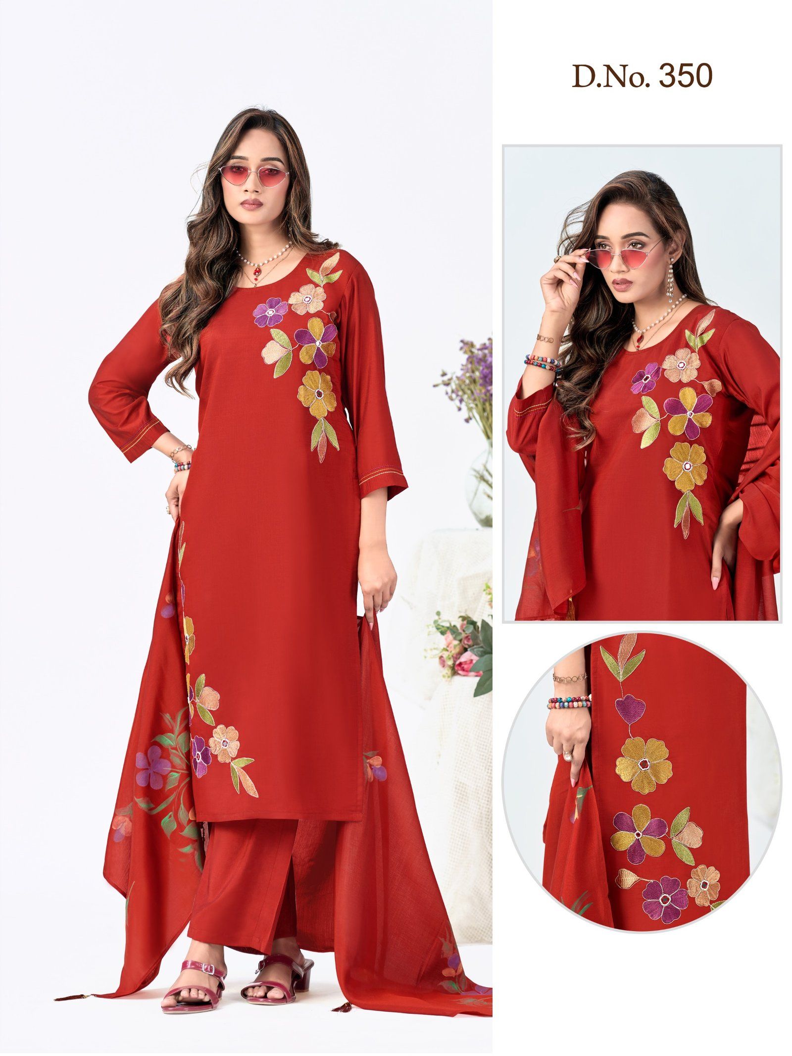 Kadlee Fashion Ks 350 Readymade Dress Size Set collection 1