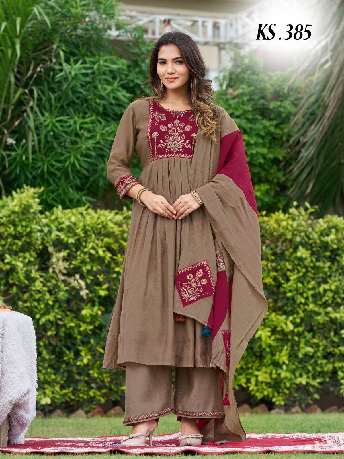 Kadlee Fashion Ks 385 Readymade Dress Size Set collection 1