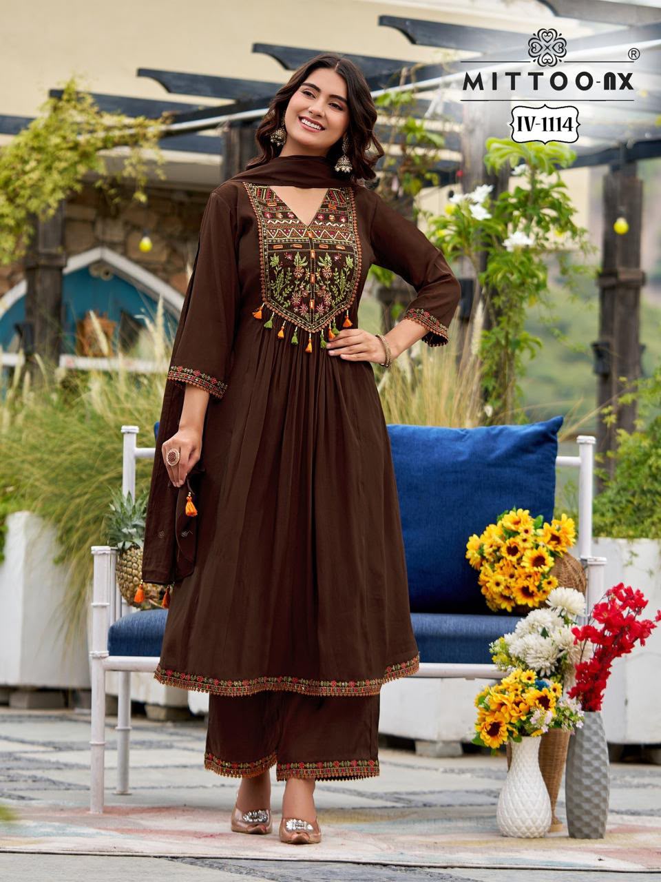 Mittoo Kurti Nx Dno IV 1113 1114 Readymade Dress Size Set collection 1