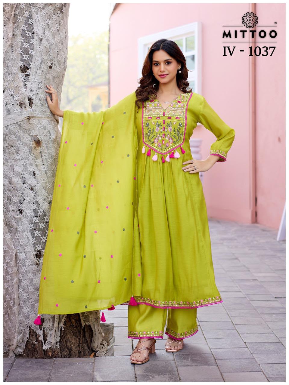 Mittoo Kurti Nx Dno IV 1036 1037 Readymade Dress Size Set collection 1